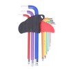 9 Pcs Hex Wrench Set Color Coded Non Slip CR