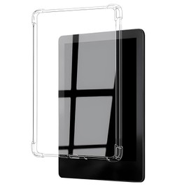 Compatible with F ire 7 2022 Tablet PC, 4 Corners, Thick Case, 7 Shockproof Casing, Playing, One Size (Colour: Clear)
