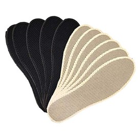 Sweetimes No.133 (24) Charcoal Deodorizing Insole, Washable, Shoe Insole, Size: 9.1 - 10.4 inches (23 - 26.5 cm), Set of 10 Pairs