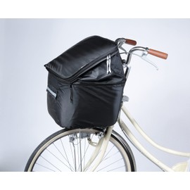 Kawasaki Seisakusyo KWF-100BK 2 Tier Front Basket Cover All Black