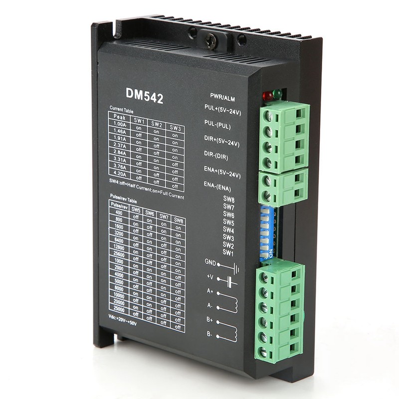 DM542 2-phase Stepper Motor Driver 57/86 Series Stepping Motor Driver