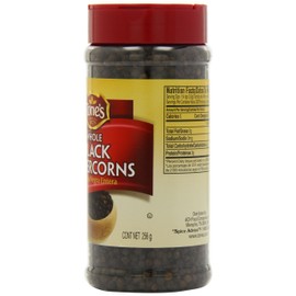 Tone's Peppercorn, Black Whole, 9-Ounce (Pack of 2)