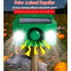 Beast Repellent Solar Warning Lights with Loud Volume, SolarWarningLights 5