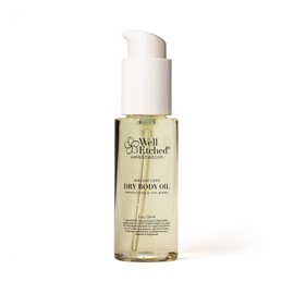 Well Etched Lemon Meringue Lightweight Dry Body Oil All Over Body and Hair Oil Massage Oil