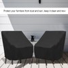 Waterproof Dust proof Furniture Chair Sofa Cover Protection Garden Patio