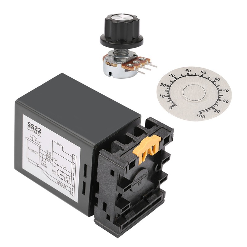 Electronic AC SS-22 50/60Hz Motor Speed Controller 90/1700RPM
