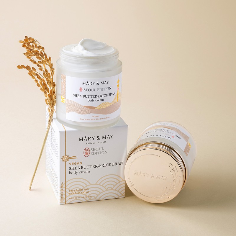 Mary&May [Mary&May]Shea Butter & Rice Bran Body Cream 250ml
