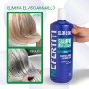 Shampoo Matizador Azul Sin Sal Neutraliza Tonos Amarillos