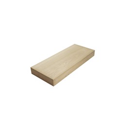 Omega National 24" Wood Floating Wall Shelf Ledge - Cherry