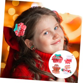 SAFIGLE 4pcs Hair Claw Clips for Women and Lightweight Strong Hold Hair Clamps Christmas Birthday Wedding Prom Use