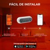 Tecnolite Connect Enchufe Inteligente Doble Wi-Fi - 2 Enchufes B,