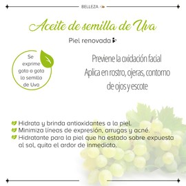 Karol Cosméticos de Vegetales Aceite de Semilla de Uva 30ml | Jabón 50gr La Artesanal