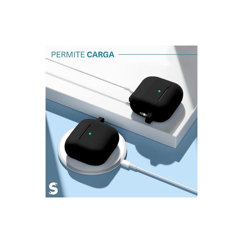 SOVICO - Funda Protectora Compatible con Airpods Pro 2. Silicón
