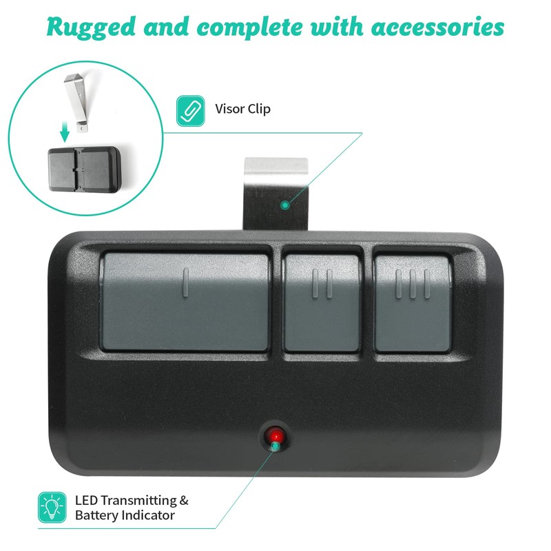 2 Replacement for Liftmaster Chamberlain Sears Craftsman 893MAX Garage Door