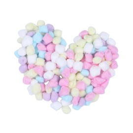 FOMIYES 500g Bag Face Cotton Balls Pure Cotton Non-Irritating for Beauty Salon Use Brand