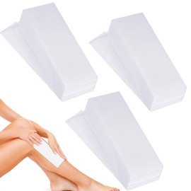 Fleece Strips for Warm Wax, Pack of 120, Paper Wax Strips Hair Removal, Wax Strips Made of Fleece for Depilation on Face and Legs