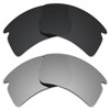 Alphax 2 Pair Polarized Replacement Lenses for Oakley Flak 2.0