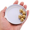 sourcing map 10pcs Precision Solid Brass Bearing Balls 5/8" Industrial