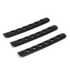 3Pcs/set Aluminum Alloy Car Door Handle Trim Insert Fit for