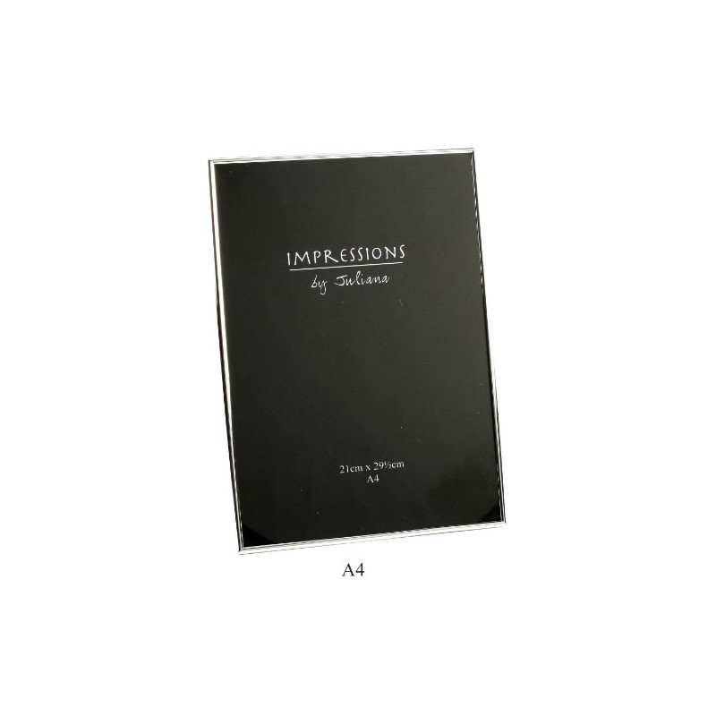 Plain Silver Plated Photo Frame A4