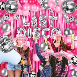 Berlune 12 Pcs White Pink Cowgirl Hat with Heart Shaped Sunglasses, Felt Pink Cowboy Hat Cow Girl Hat with Feather for Women Preppy Costume Bachelorette Party Accessories