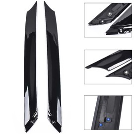 Woosphy Left & Right Windshield Pillar Trim Exterior Molding Replacement for Hyundai Veloster 1.6L 2012 2013 2014 2015 2016 2017 861702V000 861802V000