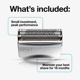 Braun Series 7 70S Electric Shaver Head Replacement Cassette – Silver