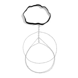 Women's Sexy Beach Multi-layer Leg Chain - Elasticity Rhinestone Thigh Body Chain Leg Body Chain Jewelry