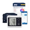 A&D Medical Voice-Guided Blood Pressure Monitor for Home Use with