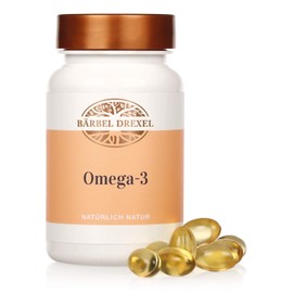 Omega 3 Vegan - Omega 3 Capsules High Dose (Pack of 75) Premium Plant Oil from Perilla Seeds, Alternative to Fish Oil 100% Sustainable Manufacture Germany, Essential Fatty Acids BÄRBEL DREXEL®