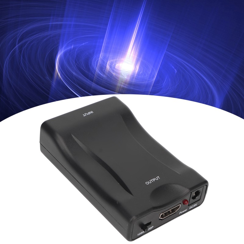SCART to HD Multimedia Interface Adapter Support 720p 1080P Output