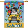 Dyrenson Back to School Bus Gnome 28 x 40 House