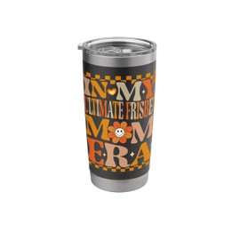 In My Ultimate Frisbee Mom Era | Retro Groovy Frisbee Stainless Steel Insulated Tumbler