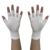 Edenswear Zinc Filled Fiber Adult Eczema Atopic Fingerless Gloves (L)