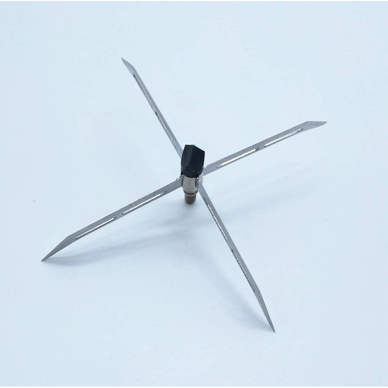 cqwsbsy 6PK urkey Hunting Broadheads 4 Fixed Stainless Steel Blade