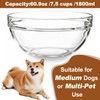 Replacement Glass Bowl for Feoyoho 7.2in Feeder Stand – 60.9