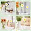 3 Pcs Daisy Wooden Sign Decor Tall Standing Daisy Block