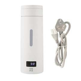 500ml Portable Electric Kettle 304 Steel Thermal Insulation Travel Electric Kettle for Boiling Water