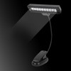 Portable Orchestra Music Stand Light Flexible Neck Clip On USB
