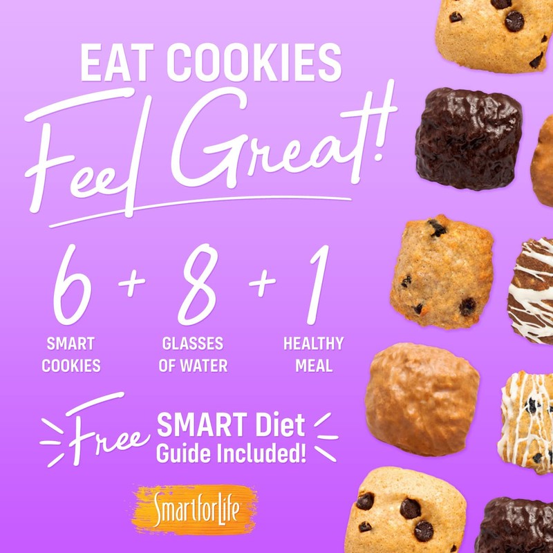 Smart for Life Banana Chocolate Chip Protein Cookies - High