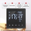 Intelligent Thermostat Touch Screen Programmable Floor Water Boiler Controller AC90-240V