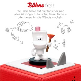 Tonies Hearing Figure for Toniebox, Ralph Ruthe – The Toilet, Audio Play for Children from 3 Years, Playing Time Approx. 30 minutes