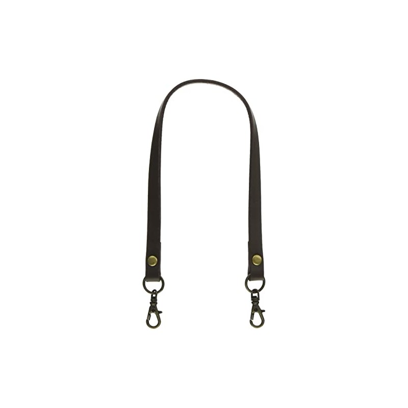 NBK MAW Genuine Leather Handle for Metal Clasps, One Handed