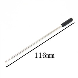 5 x Black Ink Pen Refills for Cross Ballpoint Pens, 11.6cm Black Ballpoint Pen Refills Compatible with Cross 8513 Ballpoint Pens, Medium Size Tip (5)