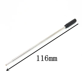 5 x Black Ink Pen Refills for Cross Ballpoint Pens, 11.6cm Black Ballpoint Pen Refills Compatible with Cross 8513 Ballpoint Pens, Medium Size Tip (5)
