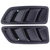 MOTOKU Driver and Passenger Side Hood Vent Bezel for Jeep