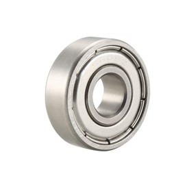 sourcing map S608ZZ Stainless Steel Ball Bearing 8x22x7mm Double Shielded 608Z Bearings