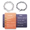 Yooping Men's Bracelet, Accessories, Stainless Steel, Mantel, Chain, Silver Stainless