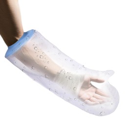 Gipsschutz Wasserdicht Arm, Erwachsene Verbandschutz Duschschutz Hand, Armprotektor Abdeckung, Wiederverwendbarer Verbandschutz, Um Die Arme Trocken Zu Halten, Für Armschutz Beim Baden