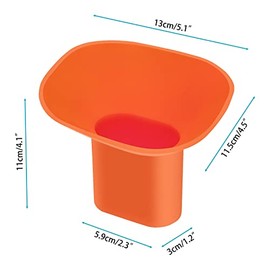 kingsea Embudo de aceite UTV, embudo plegable de silicona compatible con Can-am Maverick X3 Defender, embudo flexible de cambio de aceite para ATV, camiones y motocicletas